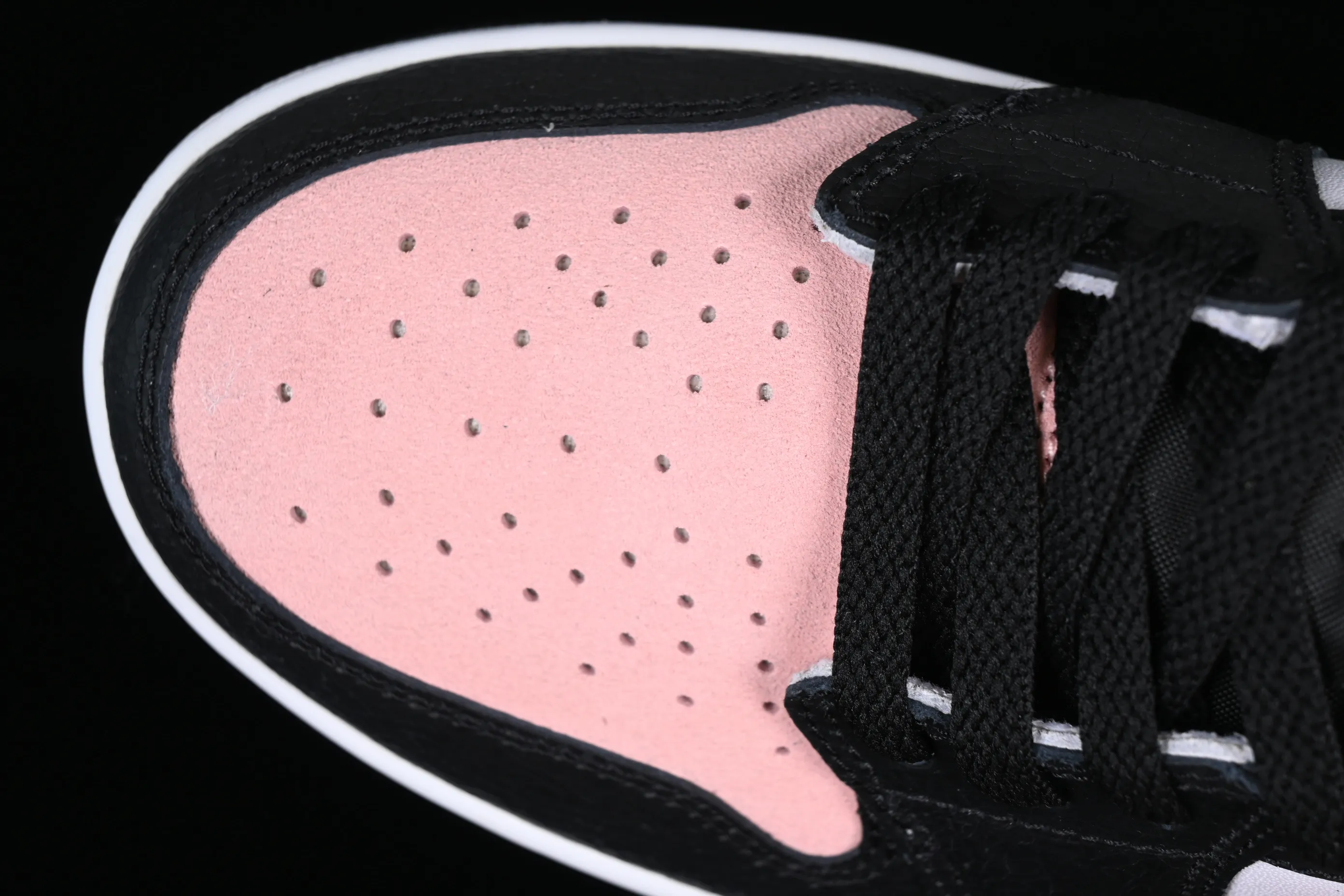 All categories Air Jordan Jordan series basketball shoes Air Jordan 1 Low G version pure original Air Jordan 1 Low OG "Bleached Coral" AJ1 Joe 1 black powder cultural basketball shoes CZ0790-061